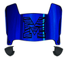 Memphis Tigers Mini Football Helmet Visor Shield w/ Clips - PICK VISOR & LOGO COLOR