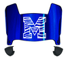 Memphis Tigers Mini Football Helmet Visor Shield w/ Clips - PICK VISOR & LOGO COLOR