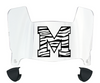 Memphis Tigers Mini Football Helmet Visor Shield w/ Clips - PICK VISOR & LOGO COLOR