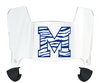 Memphis Tigers Mini Football Helmet Visor Shield w/ Clips - PICK VISOR & LOGO COLOR