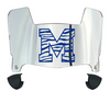 Memphis Tigers Mini Football Helmet Visor Shield w/ Clips - PICK VISOR & LOGO COLOR