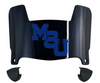 Memphis Tigers Mini Football Helmet Visor Shield w/ Clips - PICK VISOR & LOGO COLOR