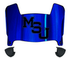 Memphis Tigers Mini Football Helmet Visor Shield w/ Clips - PICK VISOR & LOGO COLOR