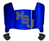 Memphis Tigers Mini Football Helmet Visor Shield w/ Clips - PICK VISOR & LOGO COLOR