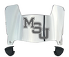 Memphis Tigers Mini Football Helmet Visor Shield w/ Clips - PICK VISOR & LOGO COLOR