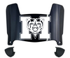 Mercer Bears Mini Football Helmet Visor Shield w/ Clips - PICK VISOR & LOGO COLOR