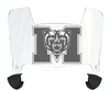 Mercer Bears Mini Football Helmet Visor Shield w/ Clips - PICK VISOR & LOGO COLOR