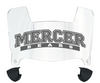 Mercer Bears Mini Football Helmet Visor Shield w/ Clips - PICK VISOR & LOGO COLOR