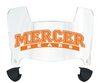 Mercer Bears Mini Football Helmet Visor Shield w/ Clips - PICK VISOR & LOGO COLOR