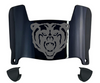 Mercer Bears Mini Football Helmet Visor Shield w/ Clips - PICK VISOR & LOGO COLOR