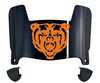 Mercer Bears Mini Football Helmet Visor Shield w/ Clips - PICK VISOR & LOGO COLOR