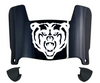 Mercer Bears Mini Football Helmet Visor Shield w/ Clips - PICK VISOR & LOGO COLOR
