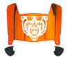 Mercer Bears Mini Football Helmet Visor Shield w/ Clips - PICK VISOR & LOGO COLOR