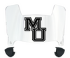 Mercer Bears Mini Football Helmet Visor Shield w/ Clips - PICK VISOR & LOGO COLOR
