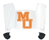 Mercer Bears Mini Football Helmet Visor Shield w/ Clips - PICK VISOR & LOGO COLOR