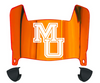 Mercer Bears Mini Football Helmet Visor Shield w/ Clips - PICK VISOR & LOGO COLOR