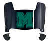 Mercyhurst Lakers Mini Football Helmet Visor Shield w/ Clips - PICK VISOR & LOGO COLOR