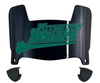 Mercyhurst Lakers Mini Football Helmet Visor Shield w/ Clips - PICK VISOR & LOGO COLOR