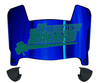 Mercyhurst Lakers Mini Football Helmet Visor Shield w/ Clips - PICK VISOR & LOGO COLOR