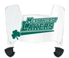 Mercyhurst Lakers Mini Football Helmet Visor Shield w/ Clips - PICK VISOR & LOGO COLOR