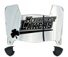 Mercyhurst Lakers Mini Football Helmet Visor Shield w/ Clips - PICK VISOR & LOGO COLOR