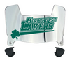 Mercyhurst Lakers Mini Football Helmet Visor Shield w/ Clips - PICK VISOR & LOGO COLOR