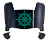 Mercyhurst Lakers Mini Football Helmet Visor Shield w/ Clips - PICK VISOR & LOGO COLOR