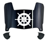 Mercyhurst Lakers Mini Football Helmet Visor Shield w/ Clips - PICK VISOR & LOGO COLOR