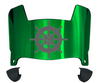 Mercyhurst Lakers Mini Football Helmet Visor Shield w/ Clips - PICK VISOR & LOGO COLOR