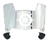 Mercyhurst Lakers Mini Football Helmet Visor Shield w/ Clips - PICK VISOR & LOGO COLOR