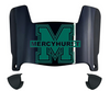 Mercyhurst Lakers Mini Football Helmet Visor Shield w/ Clips - PICK VISOR & LOGO COLOR