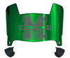 Mercyhurst Lakers Mini Football Helmet Visor Shield w/ Clips - PICK VISOR & LOGO COLOR