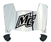 Merrimack Warriors Mini Football Helmet Visor Shield w/ Clips - PICK VISOR & LOGO COLOR