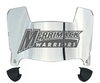 Merrimack Warriors Mini Football Helmet Visor Shield w/ Clips - PICK VISOR & LOGO COLOR
