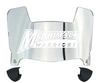 Merrimack Warriors Mini Football Helmet Visor Shield w/ Clips - PICK VISOR & LOGO COLOR