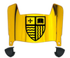 Merrimack Warriors Mini Football Helmet Visor Shield w/ Clips - PICK VISOR & LOGO COLOR