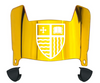 Merrimack Warriors Mini Football Helmet Visor Shield w/ Clips - PICK VISOR & LOGO COLOR