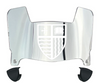 Merrimack Warriors Mini Football Helmet Visor Shield w/ Clips - PICK VISOR & LOGO COLOR