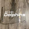 Miami Dolphins Full Size Football Helmet Visor Shield Clear w/ Clips - PICK LOGO COLOR