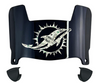 Miami Dolphins Limited Edition Mini Football Helmet Visor Shield w/ Clips - PICK VISOR & LOGO COLOR