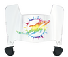 Miami Dolphins Limited Edition Mini Football Helmet Visor Shield w/ Clips - PICK VISOR & LOGO COLOR