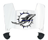 Miami Dolphins Limited Edition Mini Football Helmet Visor Shield w/ Clips - PICK VISOR & LOGO COLOR