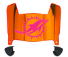 Miami Dolphins Limited Edition Mini Football Helmet Visor Shield w/ Clips - PICK VISOR & LOGO COLOR
