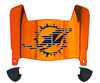 Miami Dolphins Limited Edition Mini Football Helmet Visor Shield w/ Clips - PICK VISOR & LOGO COLOR