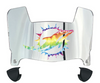 Miami Dolphins Limited Edition Mini Football Helmet Visor Shield w/ Clips - PICK VISOR & LOGO COLOR