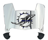 Miami Dolphins Limited Edition Mini Football Helmet Visor Shield w/ Clips - PICK VISOR & LOGO COLOR