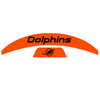 Miami Dolphins MIDI Mid Size SpeedFlex Football Helmet Front & Back Bumper Decal Set - Pick Color