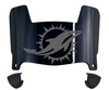 Miami Dolphins Mini Football Helmet Visor Shield w/ Clips - PICK VISOR & LOGO COLOR