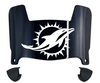 Miami Dolphins Mini Football Helmet Visor Shield w/ Clips - PICK VISOR & LOGO COLOR