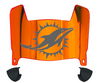 Miami Dolphins Mini Football Helmet Visor Shield w/ Clips - PICK VISOR & LOGO COLOR